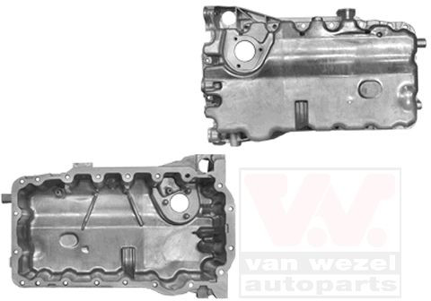 Масляный поддон двигателя VAN Wezel 0334070 цена, от 26.81 USD